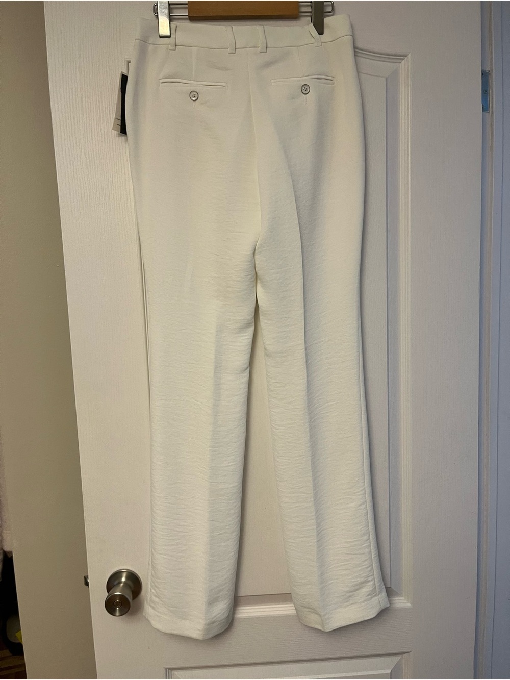 RW&CO. White Boot Cut Dress Pants - Picture 2 of 7